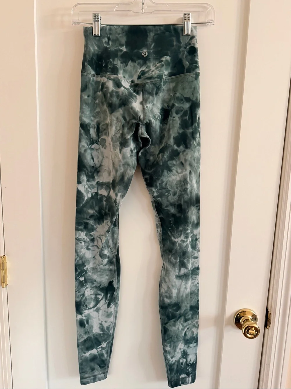 lululemon athletica Green Tie-Dye High-Rise Leggings